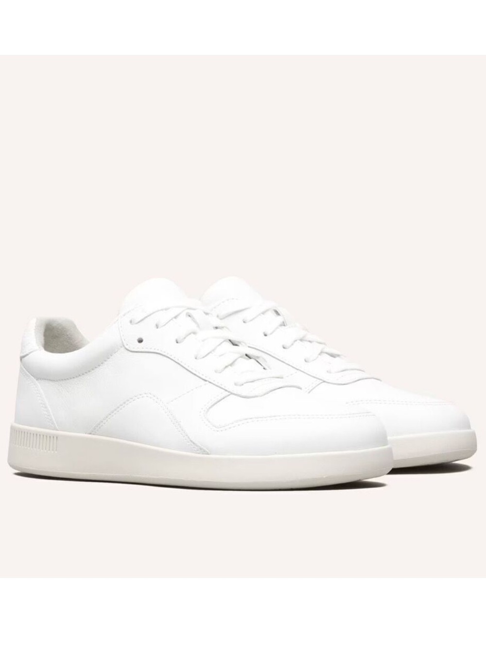 Everlane The ReLeather Court Sneaker White Leather Low Top Shoes Men’s 11.5 NWOB
